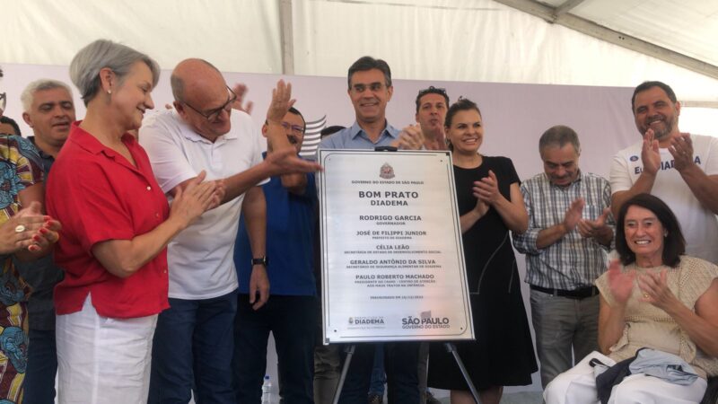 Prefeitura de Diadema e Governo de São Paulo inauguram Bom Prato em Diadema