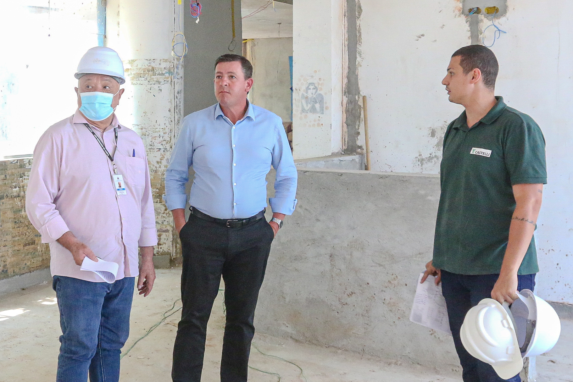 Em São Bernardo, futuro Hospital Municipal de Olhos atinge 70% de obras concluídas