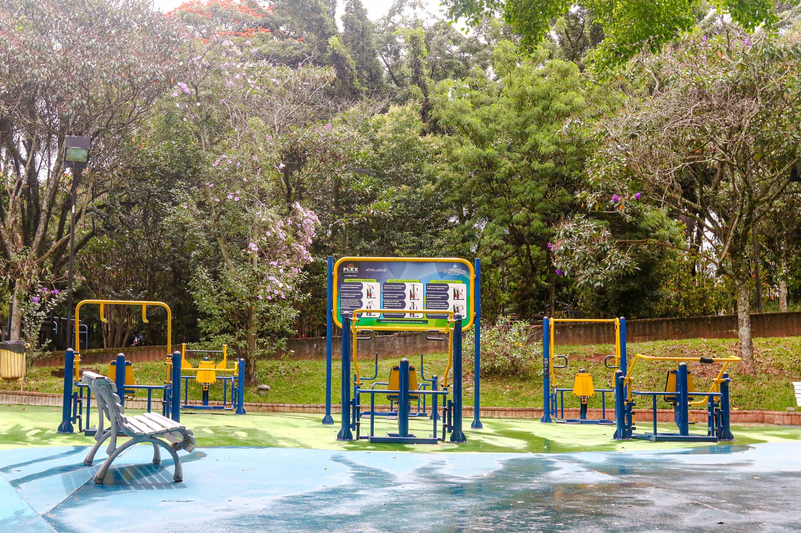 São Bernardo conquista academia e playgrounds adaptados para pessoas com deficiência