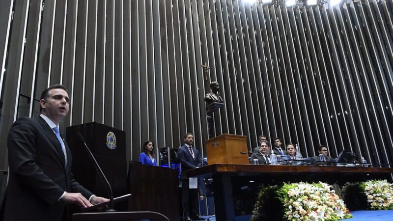 Rodrigo Pacheco é reeleito presidente do Senado