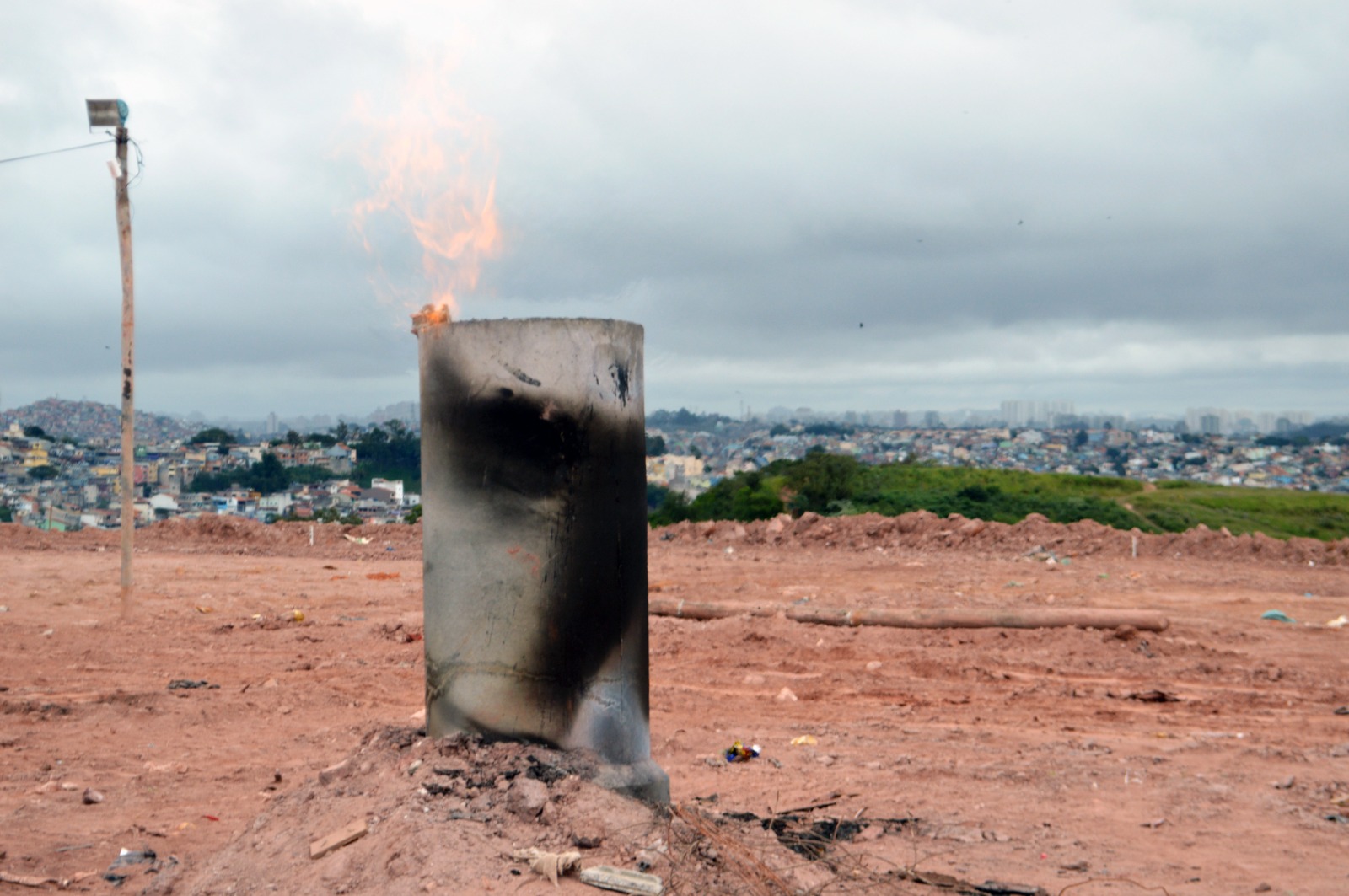 Santo André estuda utilizar biogás do aterro municipal para produzir energia e combustível