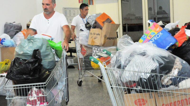 Santo André arrecada 12 mil itens para vítimas de temporal no litoral norte
