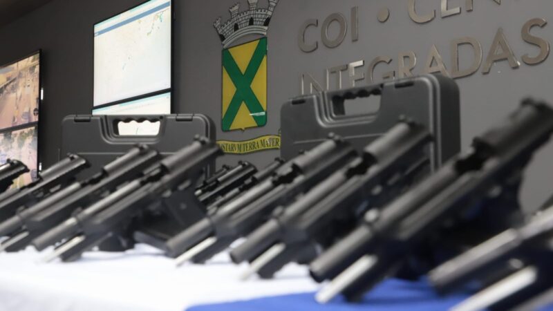 GCM de Santo André recebe novo armamento para reforçar segurança da população