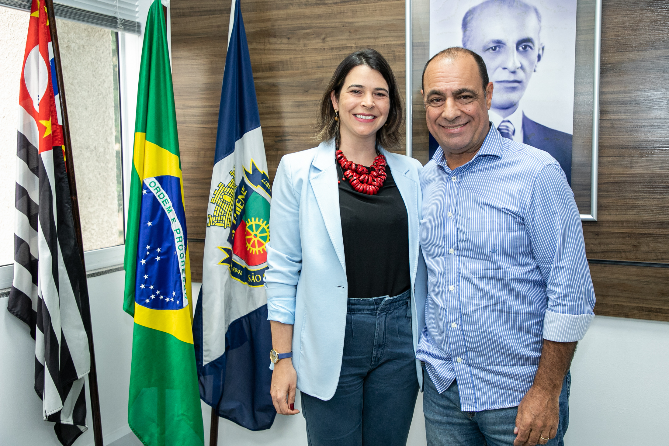 Auricchio empossa a nova secretária da Fazenda de São Caetano