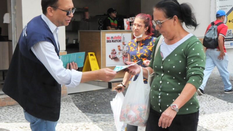 Santo André participa de campanha global para prevenir lesão por esforço relacionada ao trabalho