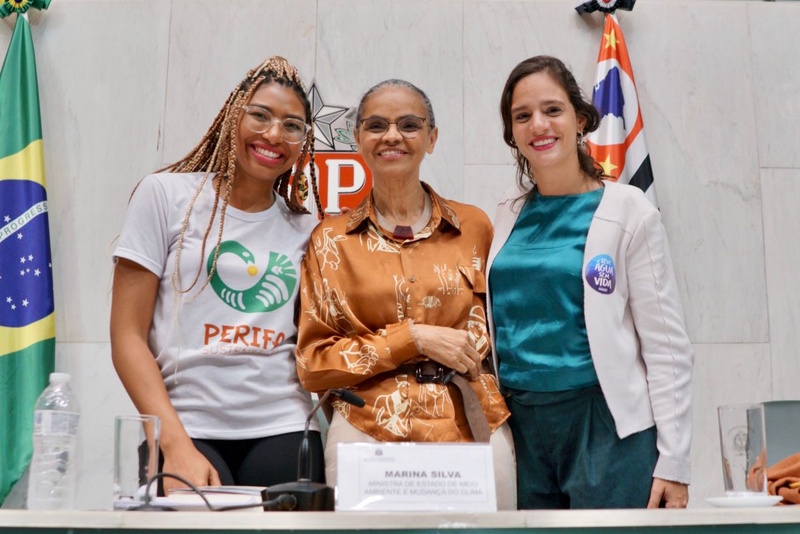Alesp recebe Marina Silva em debate sobre mudanças climáticas