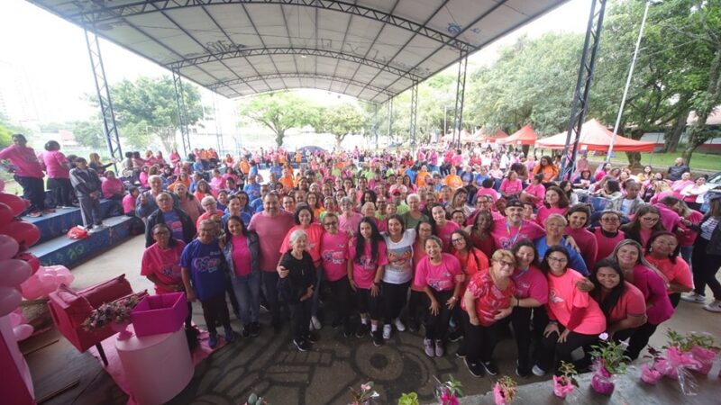 Parque da Juventude recebe atividade de abertura do Outubro Rosa em Mauá