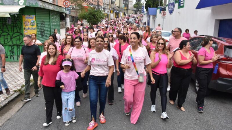 Caminhada das Mulheres promove conscientização, saúde e solidariedade em Santo André