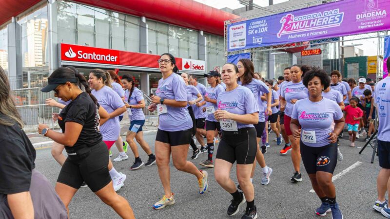 Diadema recebe 2ª Corrida Das Mulheres neste domingo (29/3)