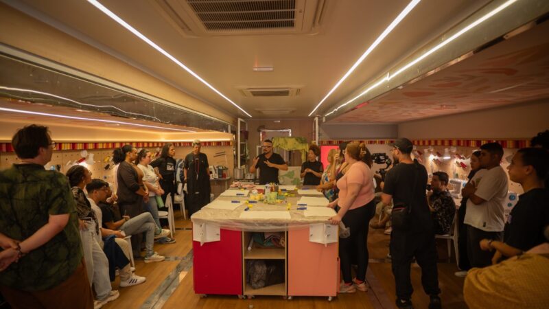 Carreta do Ateliê Criativo já esta em Mauá para curso de corte e costura gratuito