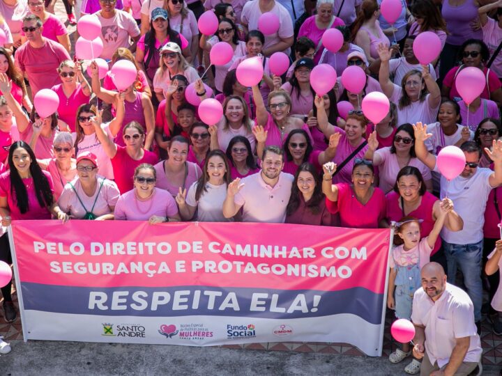 Caminhada das Mulheres reúne cerca de 400 participantes em Santo André