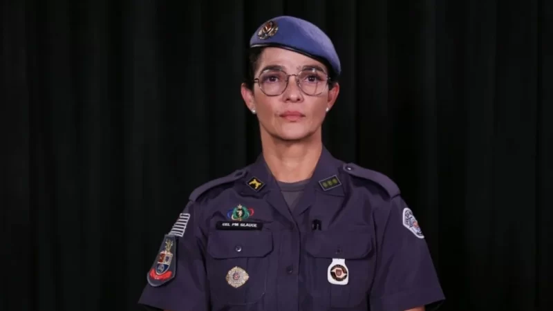 Estado de São Paulo anuncia primeira mulher no comando-geral da Polícia Militar