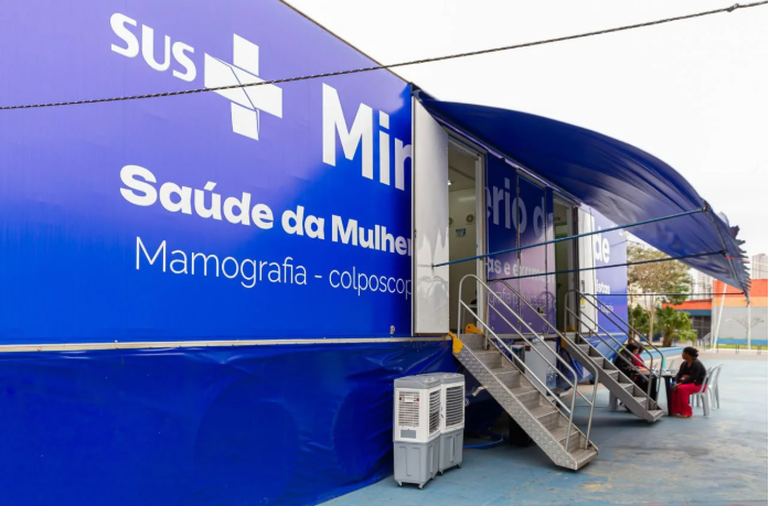 Diadema recebe carreta para exames com foco na saúde da mulher